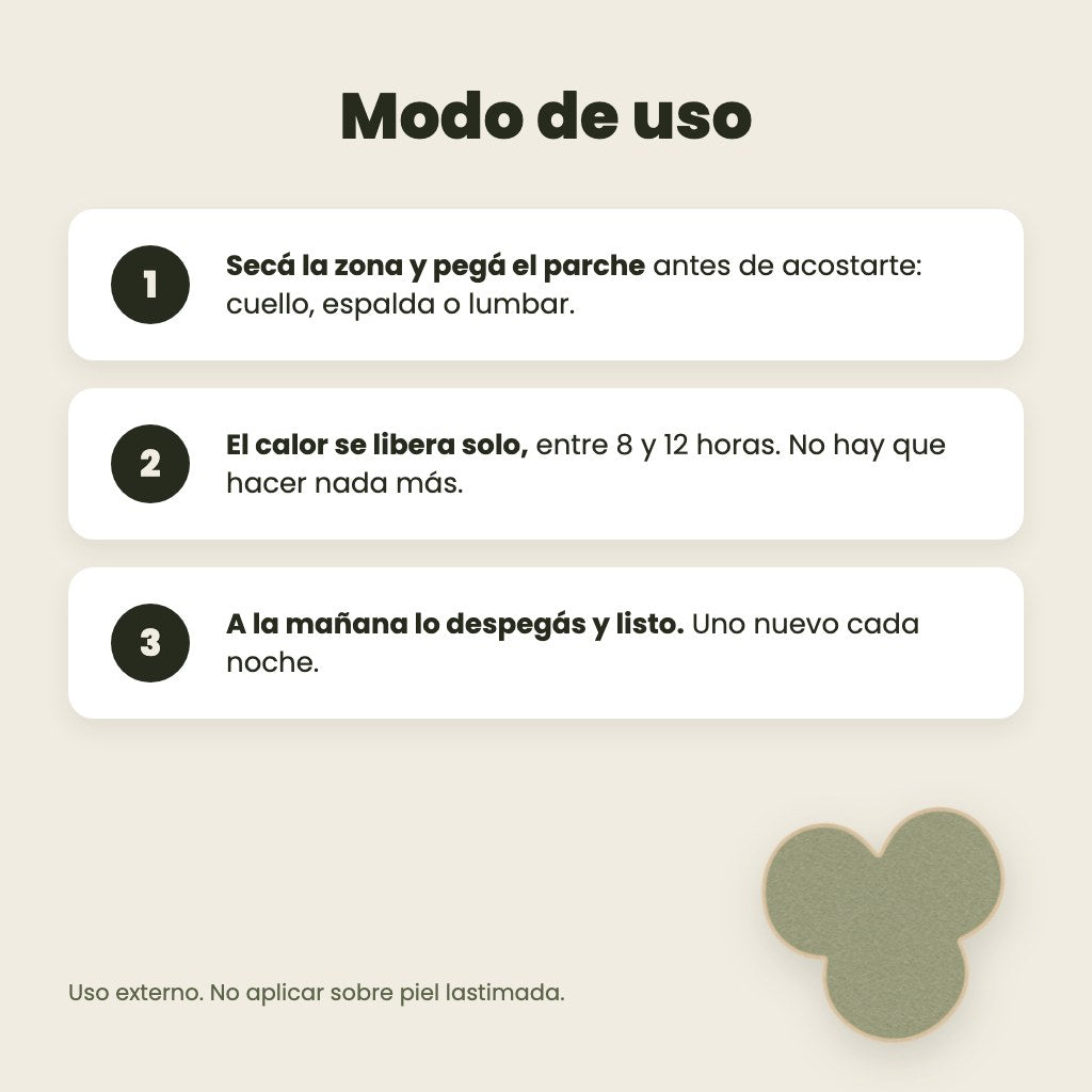 Modo de uso de Arteva en tres pasos