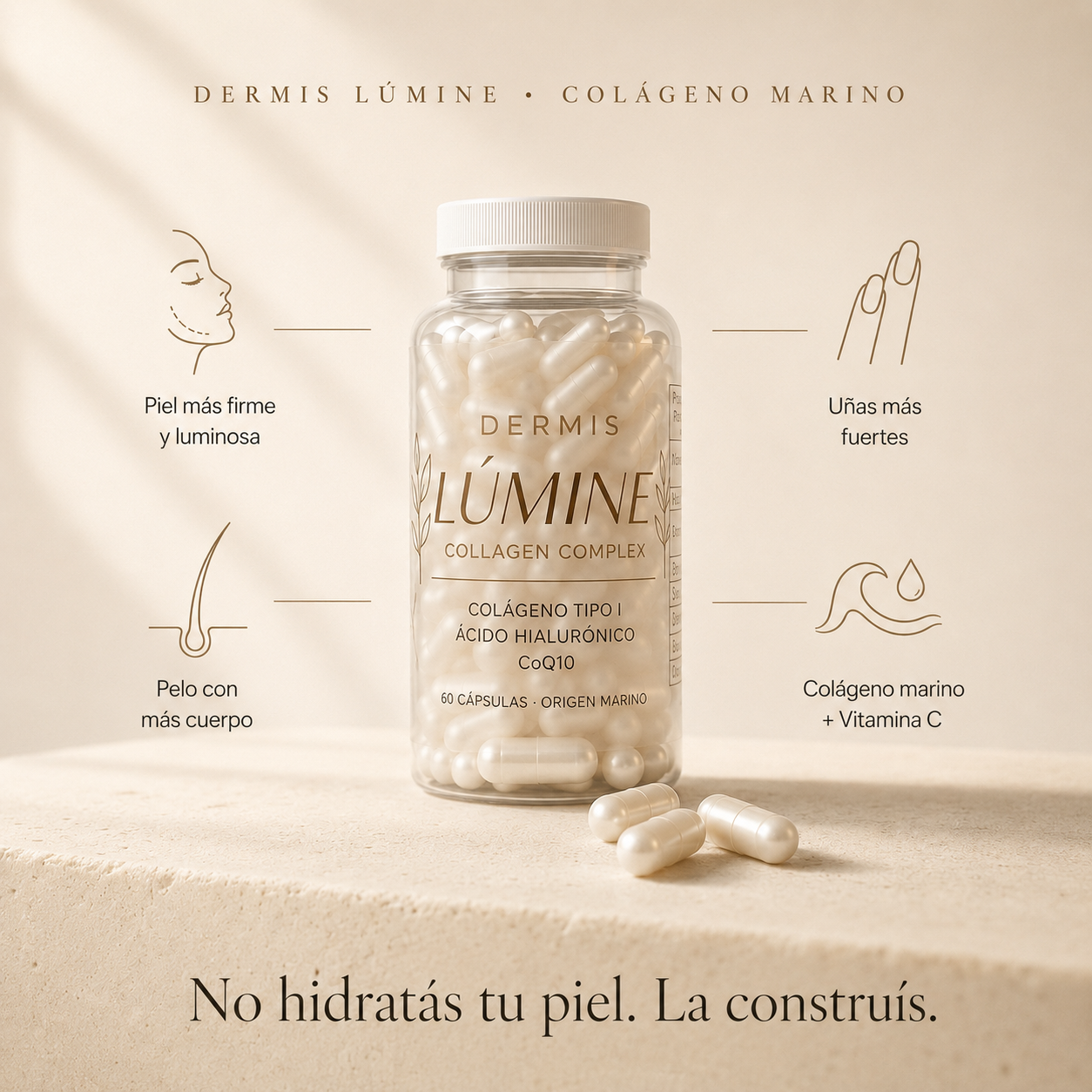 Dermis · Colágeno Marino + Vitaminas