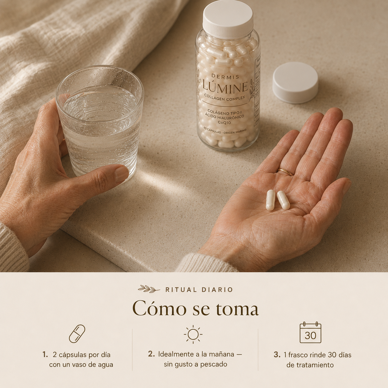 Dermis · Colágeno Marino + Vitaminas